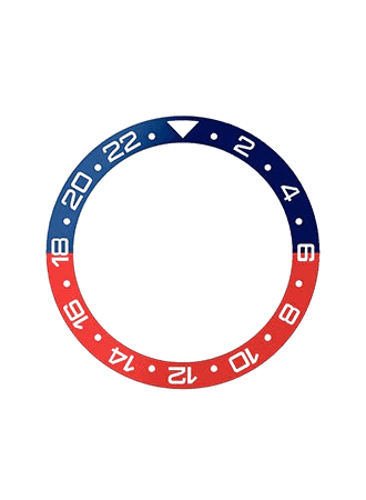 GMT Style Ceramic Bezel Insert Navy Blue/Red (Pepsi) GMT Style Ceramic Bezel Insert Navy Blue/Red (Pepsi)
